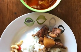 《Baguio JIC 語言學校》午餐菜色