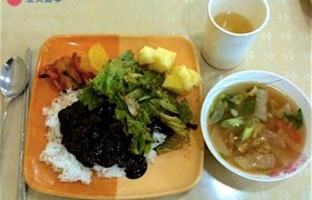 CNS 2 碧瑤語言學校，三餐菜色