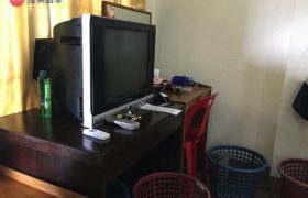 《Baguio JIC 語言學校》強化口說＆雅思校區 (PSI) 的學生宿舍有電視可以看喔！