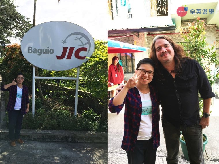 全英遊學的顧問都會定期參訪 Baguio JIC 學校，除了了解課程，也關心我們學生的學習狀況喲！