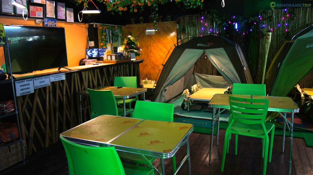 碧瑤露營餐廳，啤酒便宜食物好吃，Camping Date Chicken & Pizza，菲律賓遊學必吃餐廳